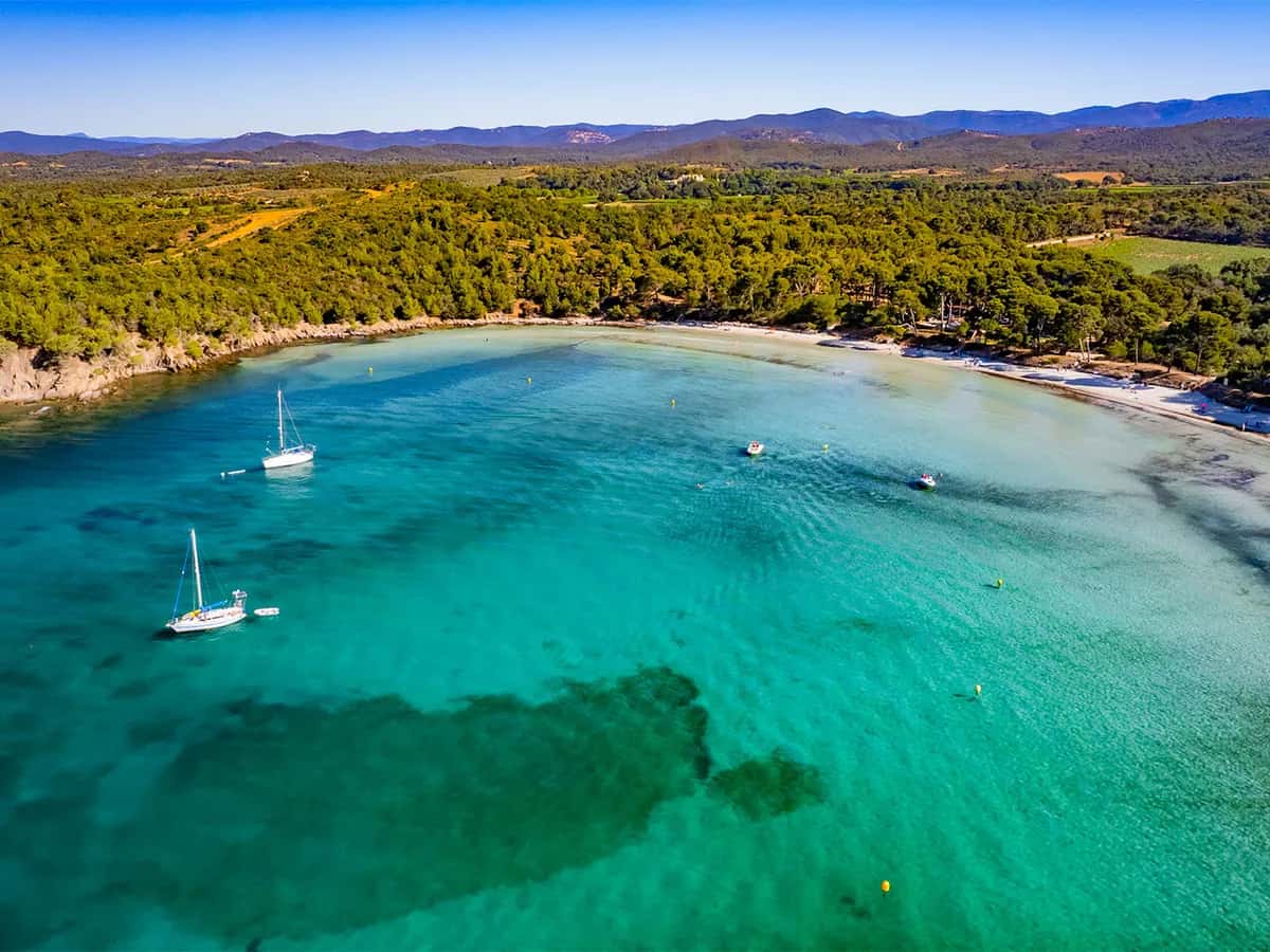 Plage de l'Estagnol, Bormes-les-Mimosas
