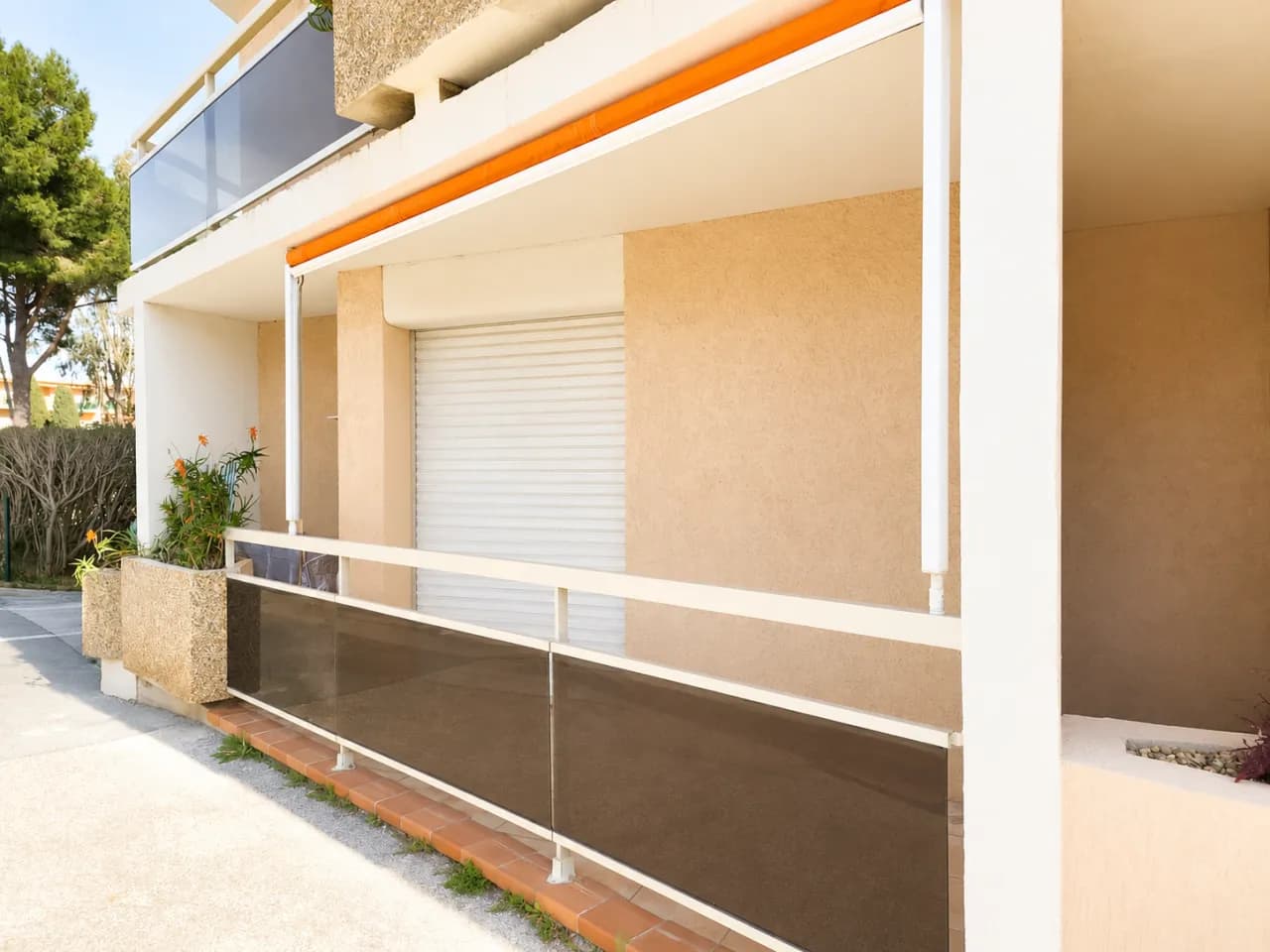 Balcon de l'appartement à Bormes-les-Mimosas